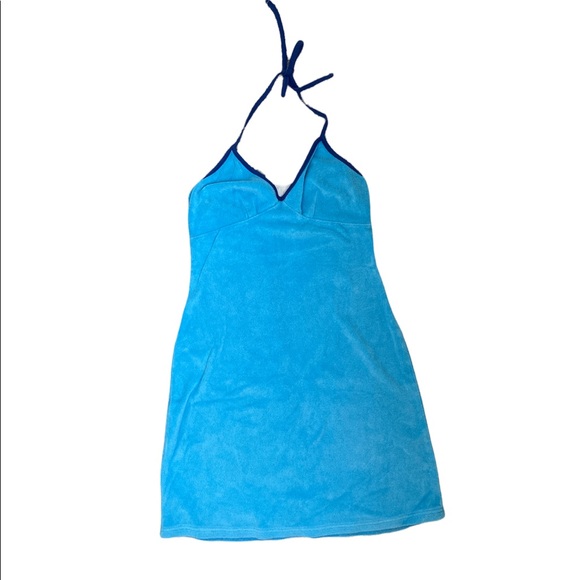 Express Other - Vintage Express terrycloth halter mini dress. Size S